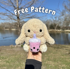 free pattern baby boba bunny crochet pattern