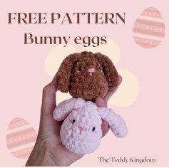free pattern bunny eggs