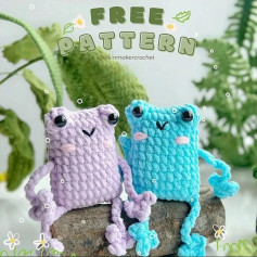 free pattern frog no sew crochet pattern