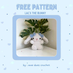 free pattern lacy the bunny