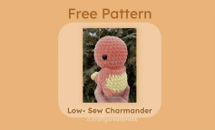 free pattern low sew charmander