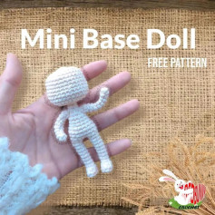 free pattern mini base doll
