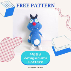 free pattern oggy amirugurmi pattern