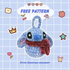 free pattern stitch christmas ornament