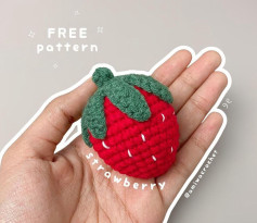 free pattern strawberry fruit