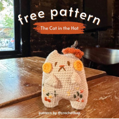 free pattern the cat in the hat