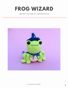 FROG WIZARD CROCHET PATTERN