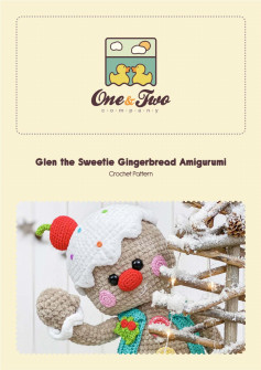 glen the sweetie gingerbread amigurumi croche pattern