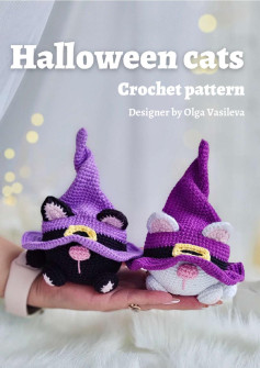 halloween cats crochet pattern