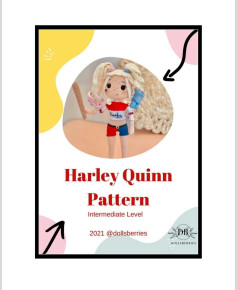 harley quinn pattern