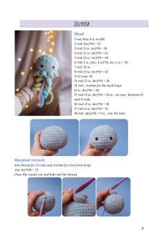 jellyfish amigurumi crochet pattern