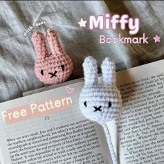 miffy bookmark free pattern