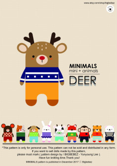 mini + animals DEER