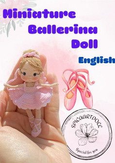 Miniature Ballerina Doll English