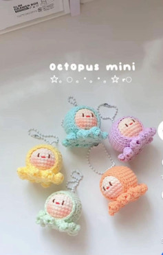 Mochi octopus mini