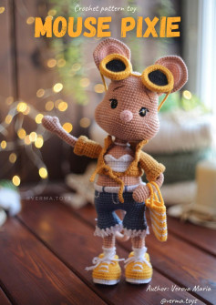 mouse pixie crochet pattern