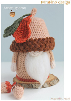 PamPino design Acorn gnome