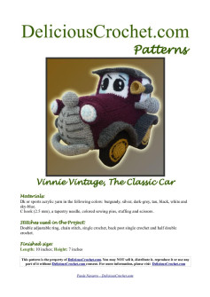 Patterns Vinnie Vintage, The Classic Car