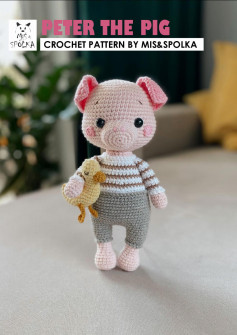 PETER THE PIG CROCHET PATTERN