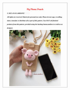 Pig Phone Pouch
