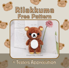 rilakkuma free pattern bear