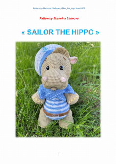 sailor the hippo