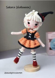 Sakura (Halloween) crochet patern