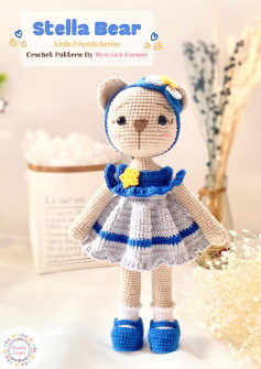 Stella Bear Little Friends Series Crochet Pattern