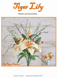 Tiger Lily Pattern and Instructions