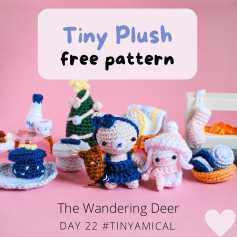 tiny plush free pattern the wandering deer