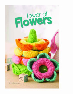 tower of flowers crochet pattern