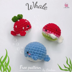 whale free pattern mini free pattern