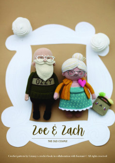 Zoe & Zach THE OLD COUPLE Crochet pattern