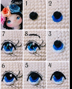 10 eye crochet patterns