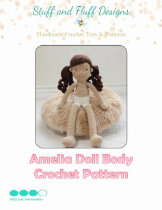 amelia doll body crochet pattern