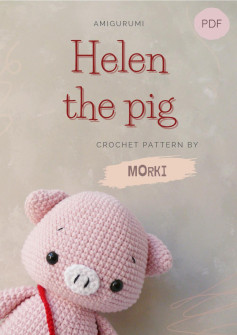 AMIGURUMI Helen the pig CROCHET PATTERN