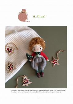 arthur doll crochet pattern