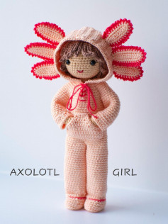 axolotl girl doll