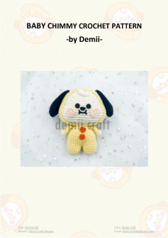 BABY CHIMMY dog CROCHET PATTERN