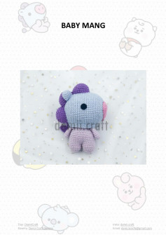 BABY MANG crochet pattern