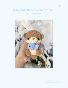 Baby Sea Otter Crochet Pattern