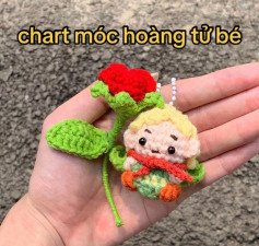 Chart móc khóa hoàng tử bé