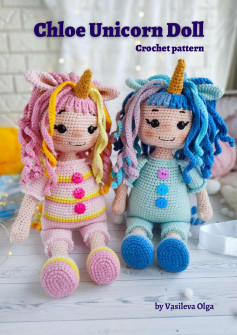 chloe unicorn doll crochet pattern