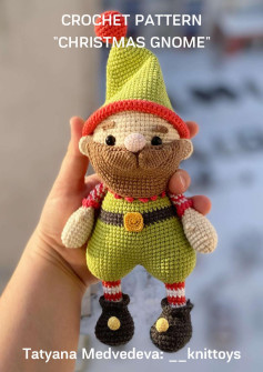 CROCHET PATTERN CHRISTMAS GNOME