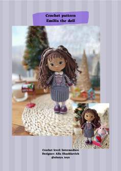 Crochet pattern Emilia the doll Crochet