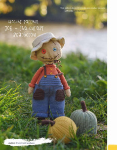 crochet pattern joe the cutest scarecrow