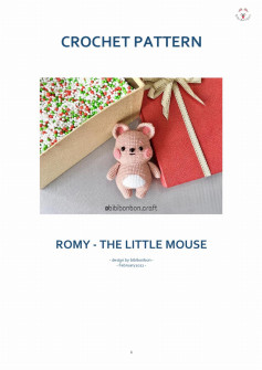 CROCHET PATTERN ROMY - THE LITTLE MOUSE