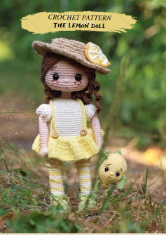 CROCHET PATTERN THE LEMON DOLL