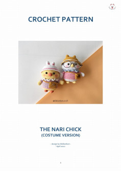 CROCHET PATTERN THE NARI CHICK (COSTUME VERSION)