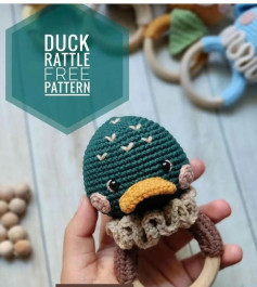 duck rattle free pattern